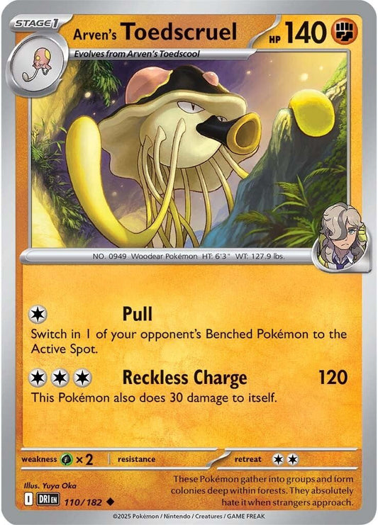 Destined Rivals - 110/182 - Arven's Toedscruel