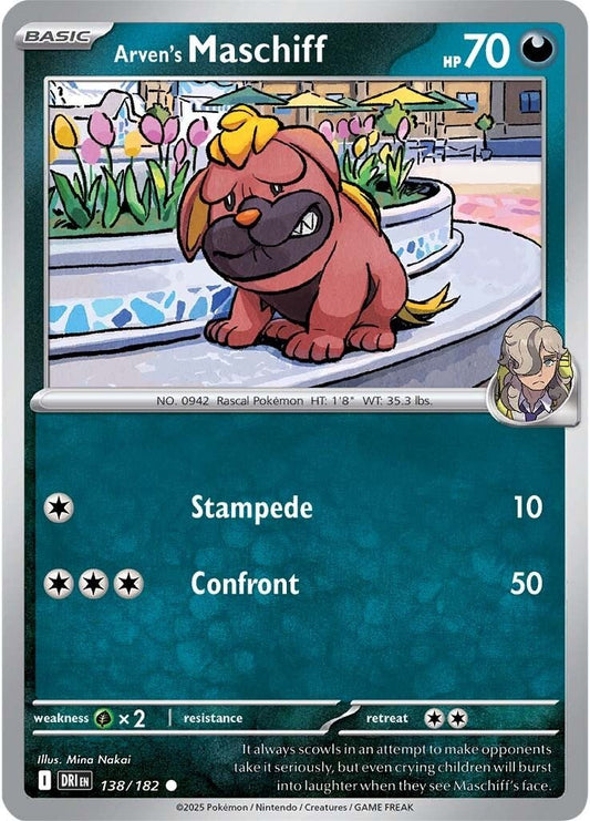 Destined Rivals - 138/182 - Arven's Maschiff