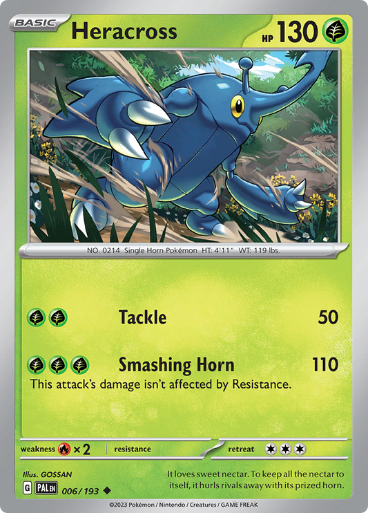 Paldea Evolved - 006/193 - Heracross