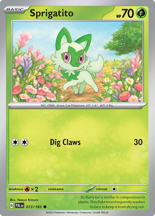 Paldea Evolved - 013/193 - Sprigatito