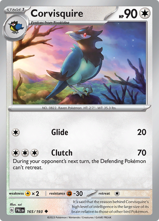 Paldea Evolved - 165/193 - Corvisquire