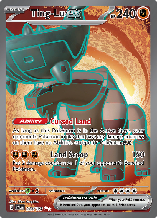 Paldea Evolved - 243/193 - Ting-Lu ex