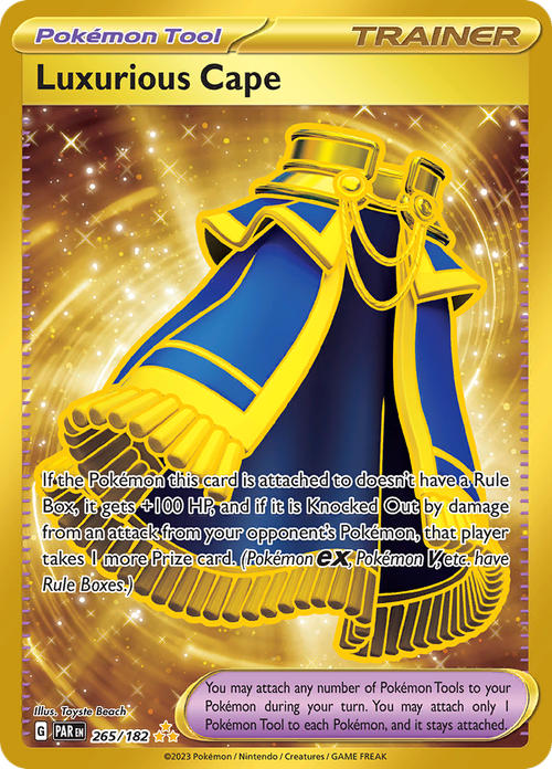 Paradox Rift - 265/182 - Luxurious Cape (Gold)
