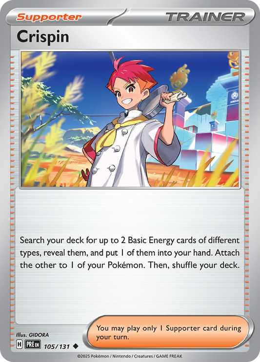Prismatic Evolutions - 105/131 - Crispin