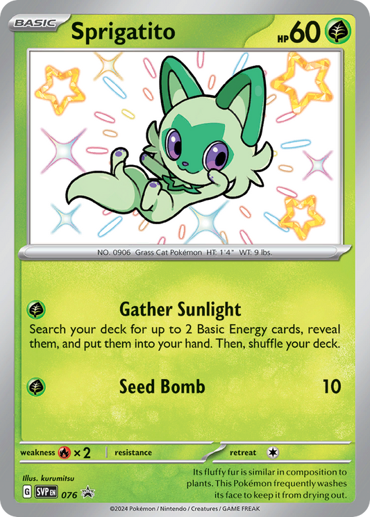 Black Star Promos - SVP076 - Sprigatito