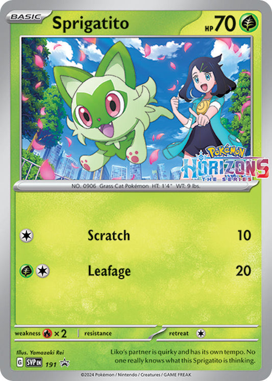 Black Star Promos - SVP191 - Sprigatito - Holo (Stamped)