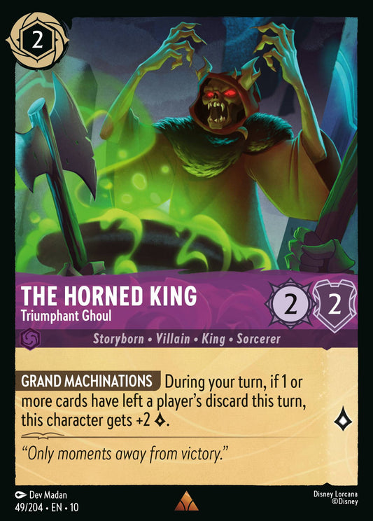 Whispers in the Well - 049/204 - The Horned King - Triumphant Ghoul