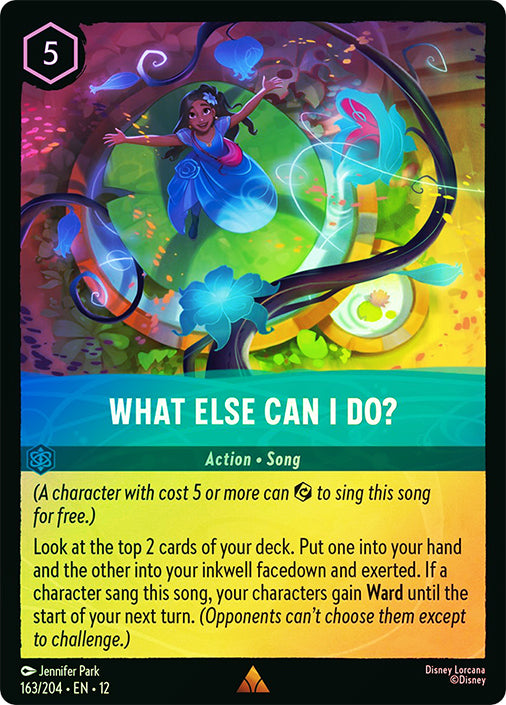 Wilds Unknown - 163/204 - What Else Can I Do? - Foil