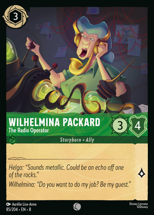 Reign Of Jafar - 085/204 - Wilhelmina Packard - The Radio Operator