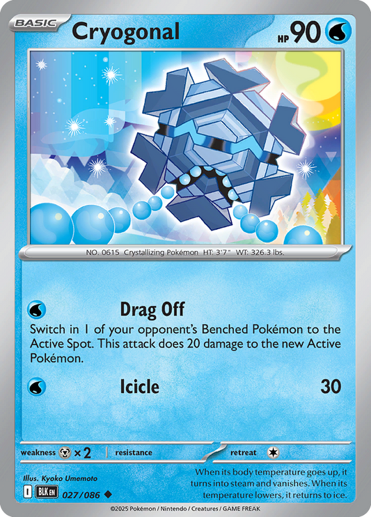 Black Bolt - 027/086 - Cryogonal