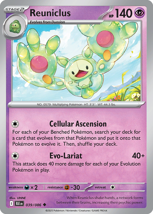 Black Bolt - 039/086 - Reuniclus