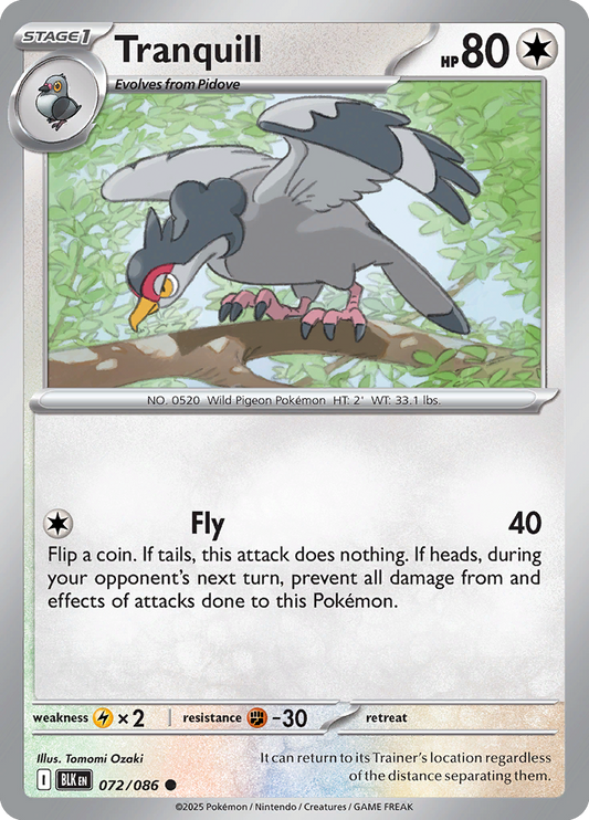 Black Bolt - 072/086 - Tranquill