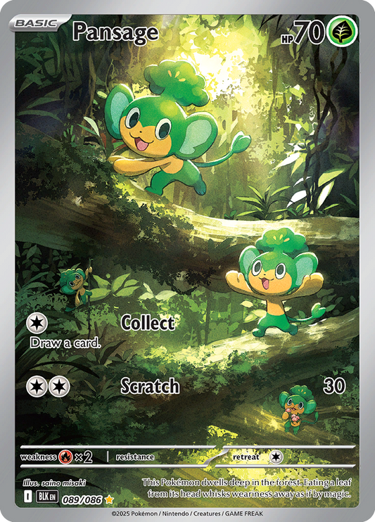 Black Bolt - 089/086 - Pansage
