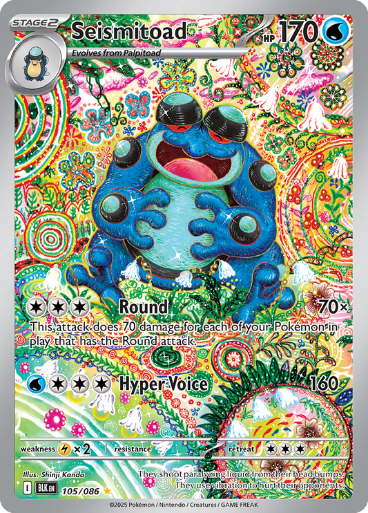 Black Bolt - 105/086 - Seismitoad