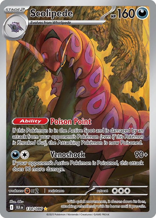 Black Bolt - 134/086 - Scolipede