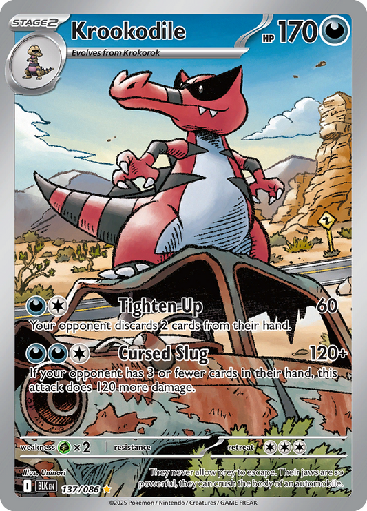 Black Bolt - 137/086 - Krookodile