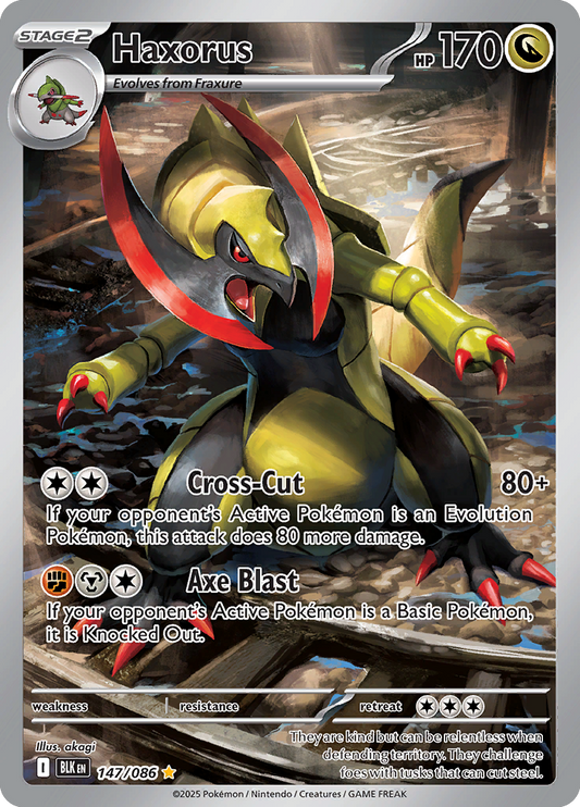 Black Bolt - 147/086 - Haxorus