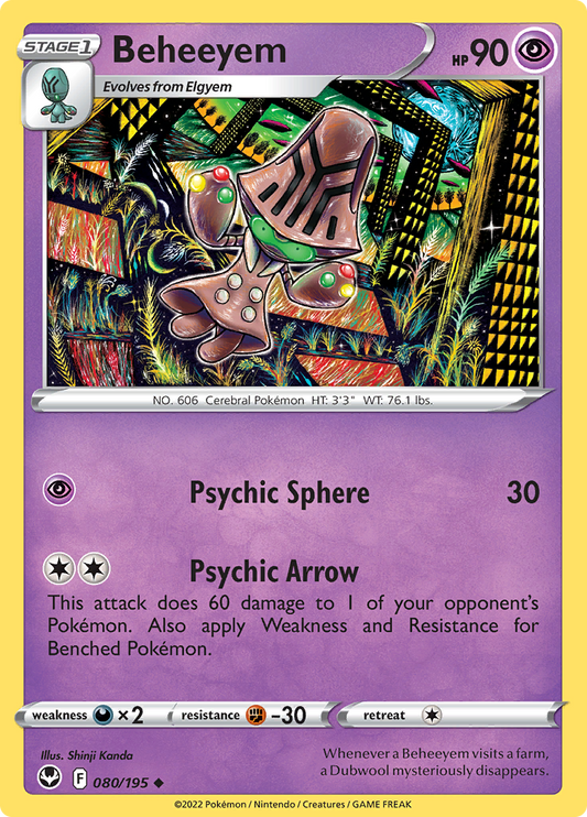 Silver Tempest - 080/195 - Beheeyem