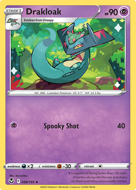 Silver Tempest - 088/195 - Drakloak