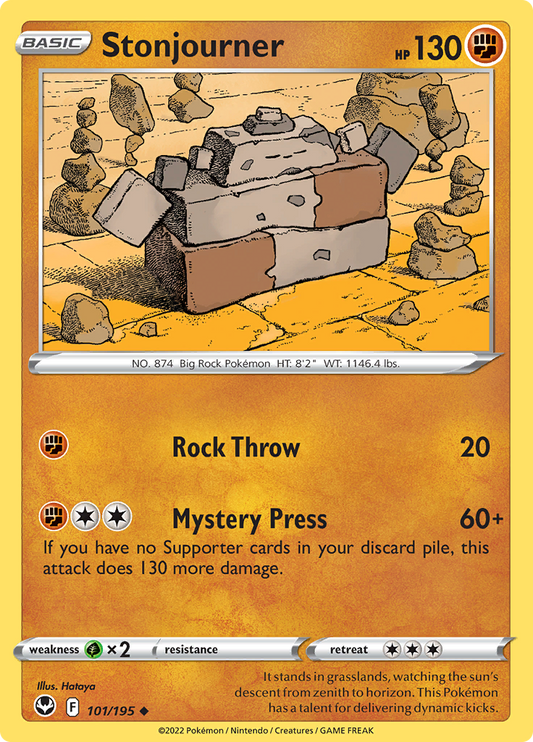 Silver Tempest - 101/195 - Stonjourner
