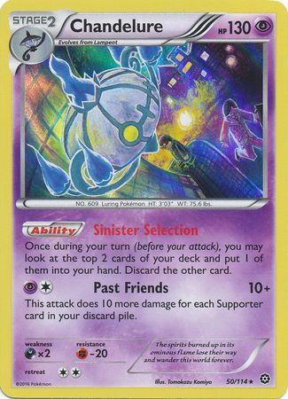 Steam Siege - 050/114 - Chandelure - Holo