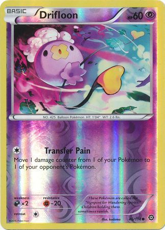 Steam Siege - 046/114 - Drifloon - Reverse Holo