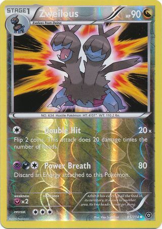 Steam Siege - 085/114 - Zweilous - Reverse Holo