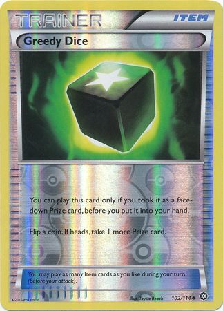 Steam Siege - 102/114 - Greedy Dice - Reverse Holo