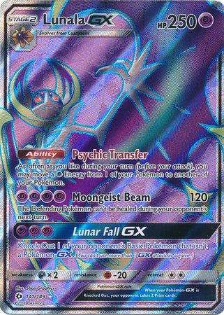 Sun & Moon - 141/149 - Lunala GX