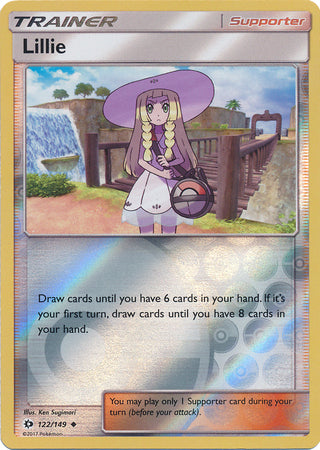Sun & Moon - 122/149 - Lillie - Reverse Holo
