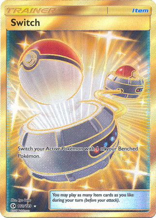 Sun & Moon - 160/149 - Switch (Gold)