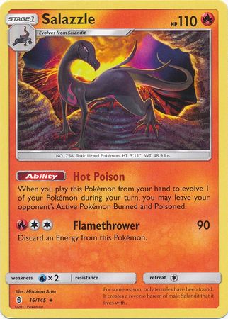 Guardians Rising - 016/145 - Salazzle