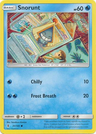 Guardians Rising - 031/145 - Snorunt