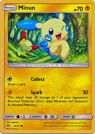 Shining Legends - 034/073 - Minun