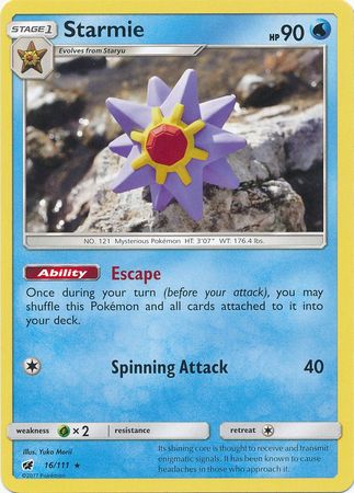 Crimson Invasion - 016/111 - Starmie
