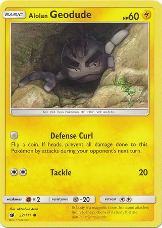 Crimson Invasion - 032/111 - Alolan Geodude