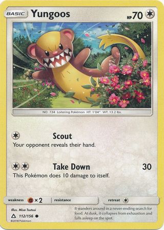 Ultra Prism - 112/156 - Yungoos