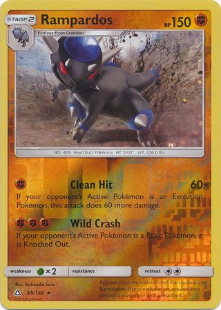 Ultra Prism - 065/156 - Rampardos - Reverse Holo