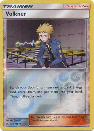 Ultra Prism - 135/156 - Volkner - Reverse Holo
