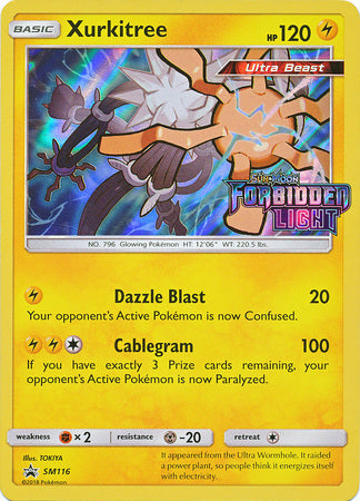 Black Star Promos - SM116 - Xurkitree - Pre-Release Holo