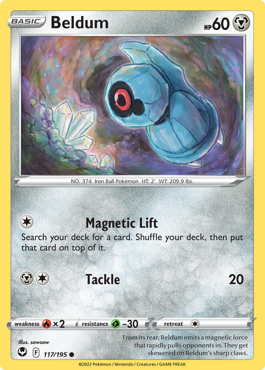 Silver Tempest - 117/195 - Beldum