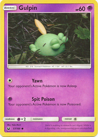 Celestial Storm - 057/168 - Gulpin