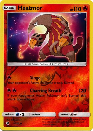 Dragon Majesty - 010/070 - Heatmor - Reverse Holo