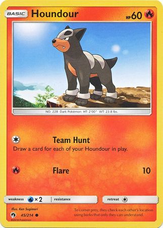 Lost Thunder - 045/214 - Houndour