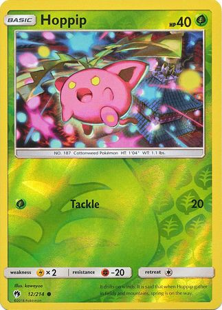 Lost Thunder - 012/214 - Hoppip - Reverse Holo