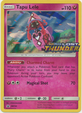 Black Star Promos - SM152 - Tapu Lele - Pre-Release Holo