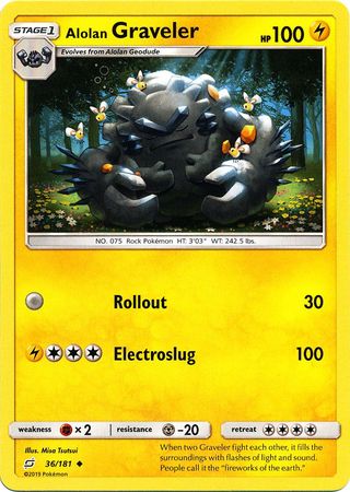Team Up - 036/181 - Alolan Graveler