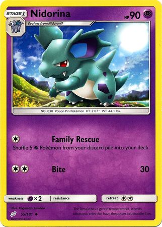 Team Up - 055/181 - Nidorina