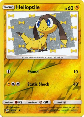 Team Up - 049/181 - Helioptile - Reverse Holo