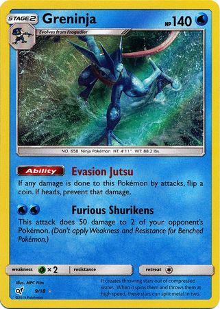Detective Pikachu - 09/18 - Greninja - Holo